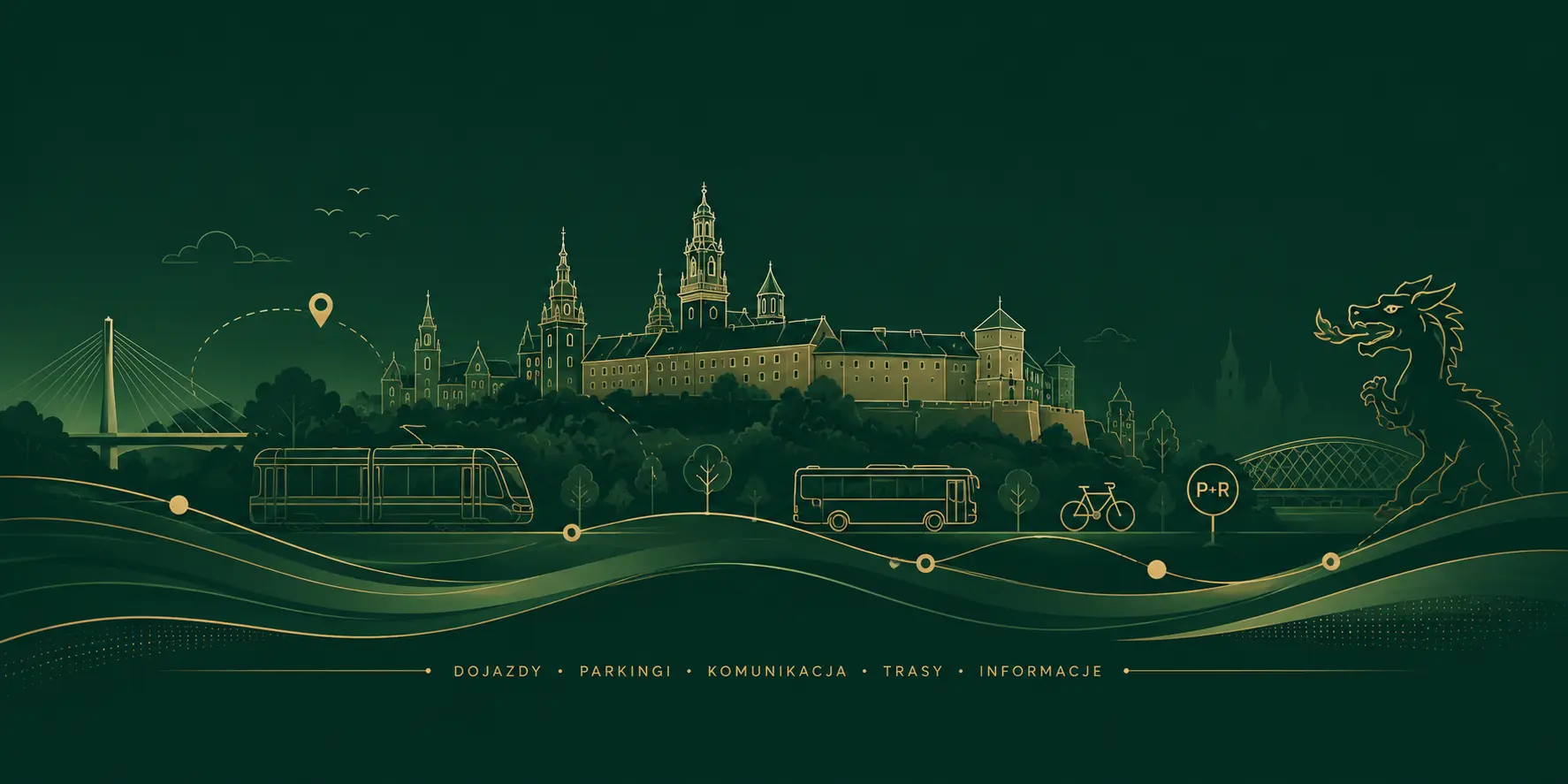 Kraków Mobilny - komunikacja, parkingi i dojazdy w Krakowie