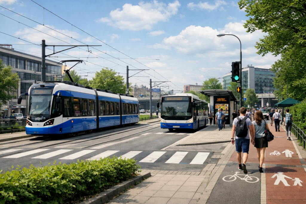 Kraków Główny → Wawel: tramwaj, autobus czy spacer?