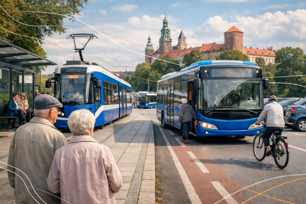 Ulgi i bezpłatne przejazdy dla seniorów w Krakowie – wiek, dokumenty i bilety