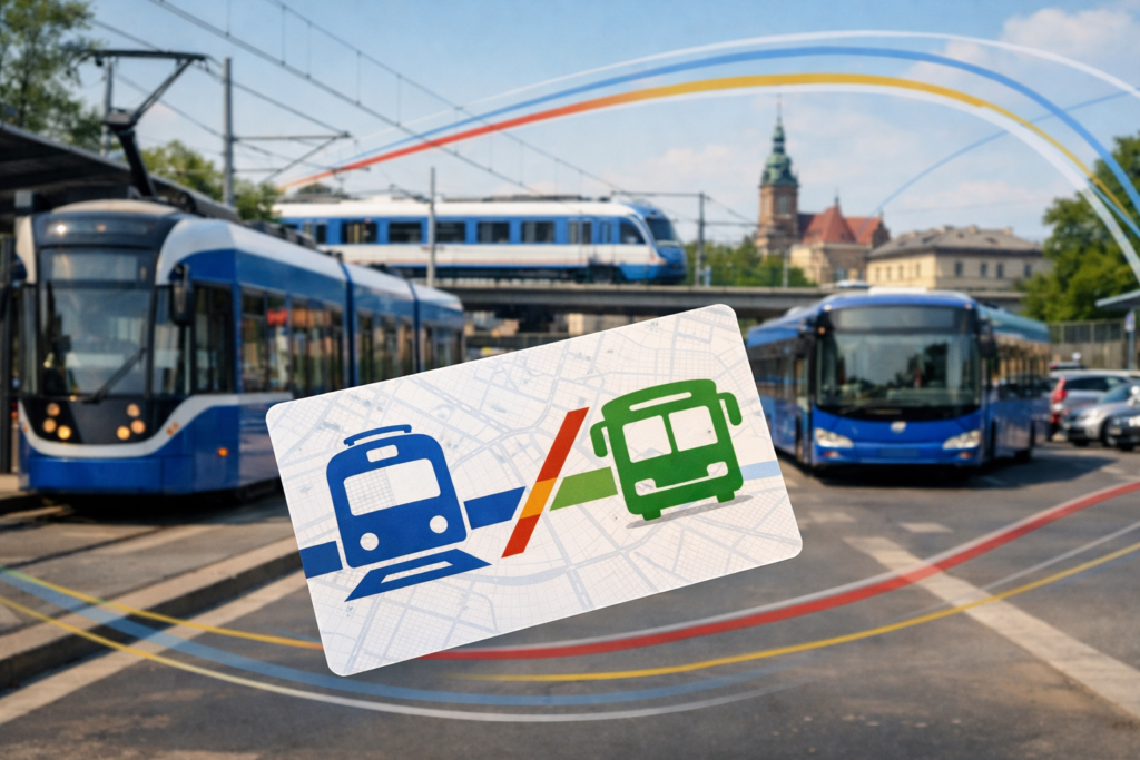 Bilet zintegrowany PKP i KMK w Krakowie – Bilet Metropolitalny, strefy i zakup