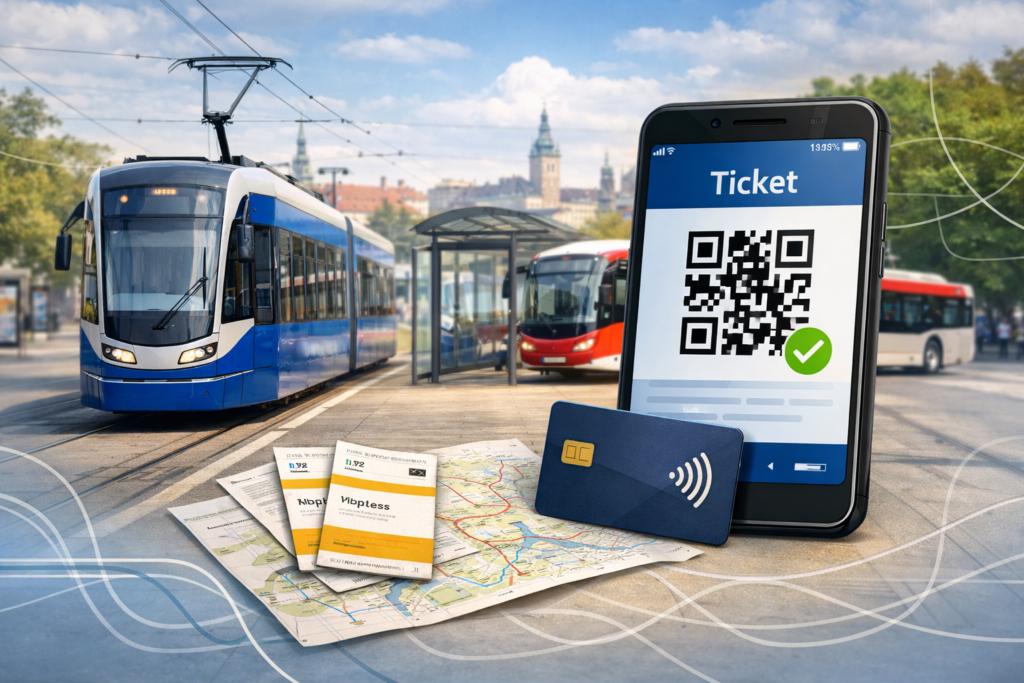 Bilety KMK online w Krakowie – gdzie kupić i jak aktywować bilet?