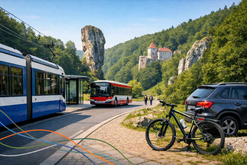 Dojazd z Krakowa do Ojcowskiego Parku Narodowego – bez auta, samochodem i z planem powrotu
