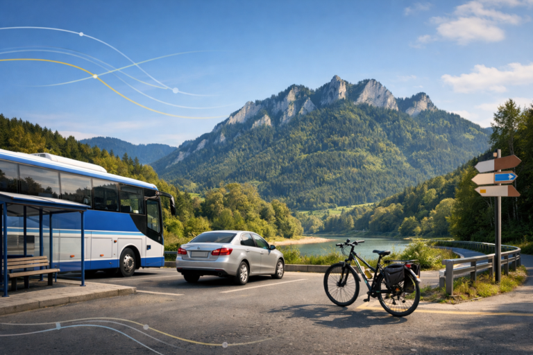 Dojazd z Krakowa do Szczawnicy – autobus, samochód i plan jednodniowego wyjazdu