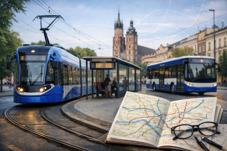 Linie tramwajowe w Krakowie – mapa, numery, kierunki i sprawdzanie zmian tras